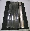 Different size dye tubes, glass and ss